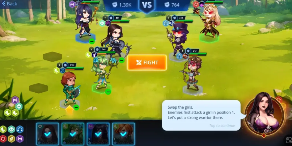 Screenshot del gioco Booty Heroes