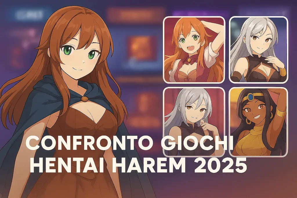 confronto giochi hentai harem 2025 