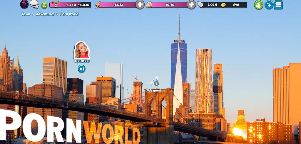 Scena di un avventura Newyork di Pornstar harem gioco 2025 novità