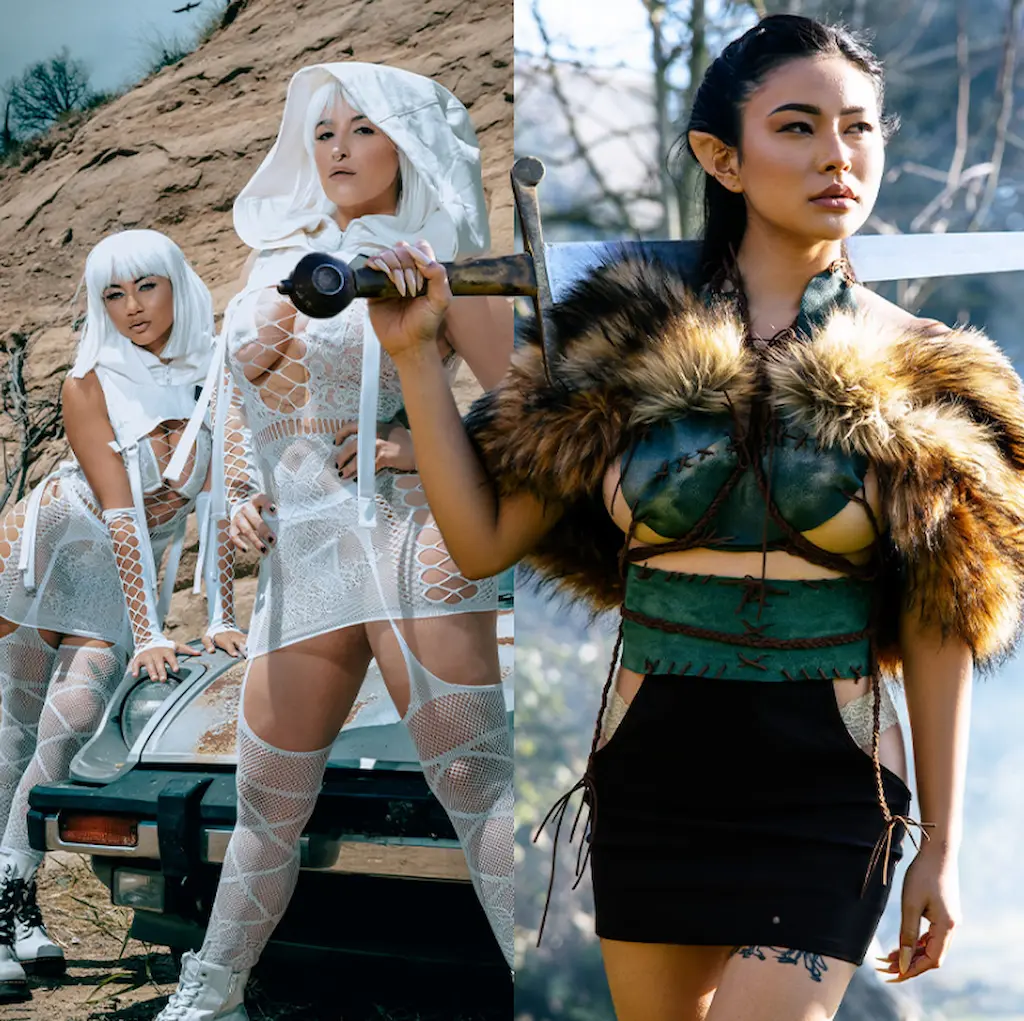 Attrici nude e cosplay futuristico in scena erotica su Digital Playground 2025