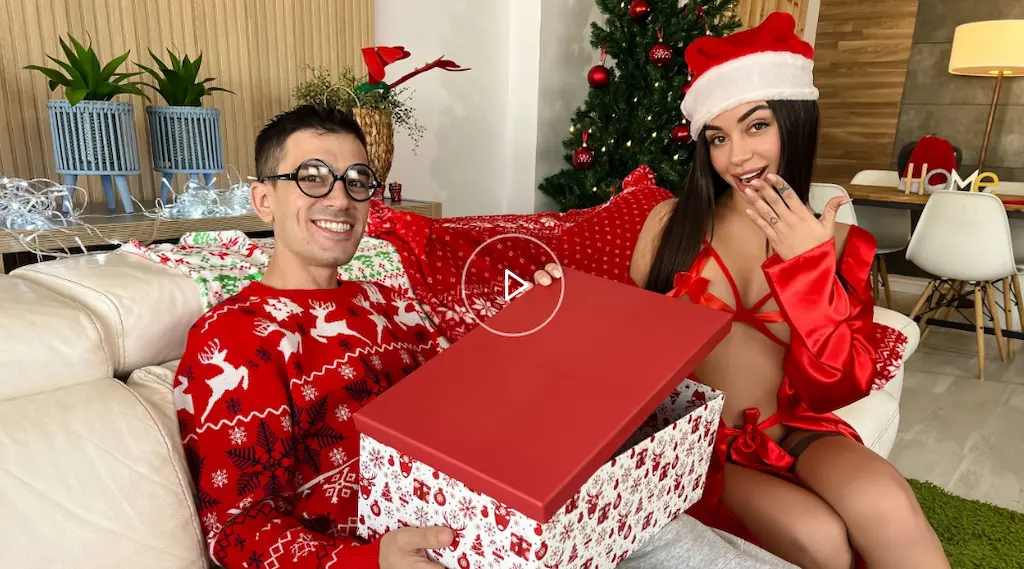 Martina Smeraldi e Jordi El Nino Polla in un episodio natalizio di Reality Kings Prime 2025, parte dei contenuti esclusivi RK Prime