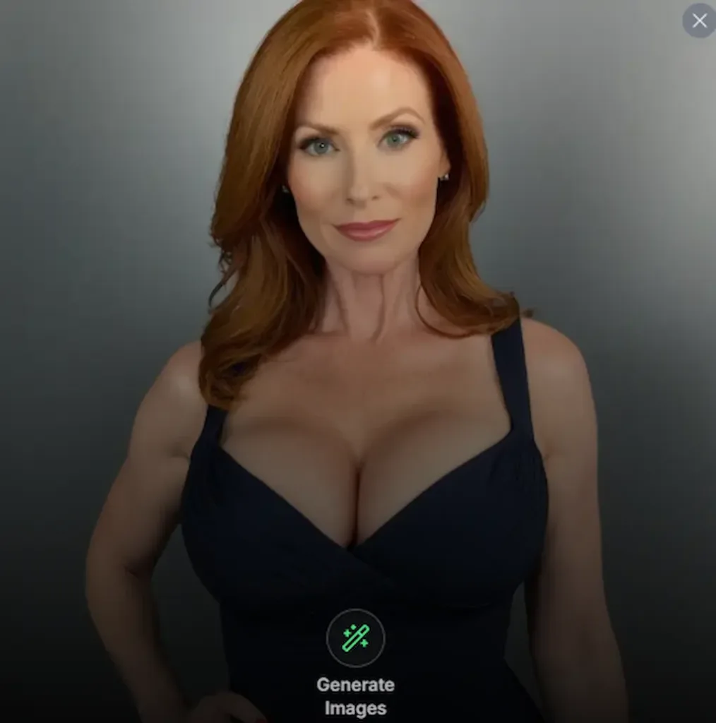 Screenshot GPT Girlfriend 2025 con un personaggio AI femminile maturo, dai tratti eleganti e sofisticati, creato per simulare interazioni realistiche e coinvolgenti
