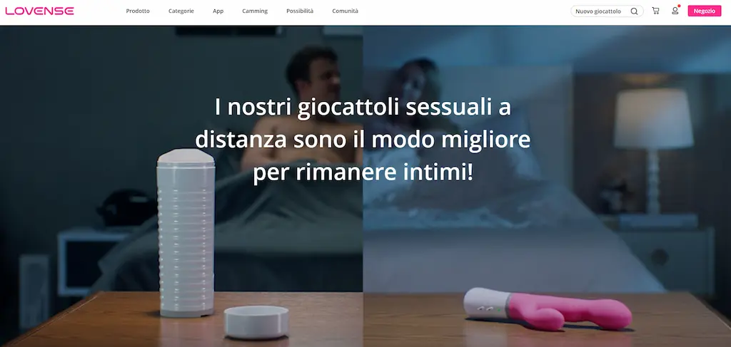 Lovense 2026 sex toys con controllo remoto a distanza per coppie anche lontane