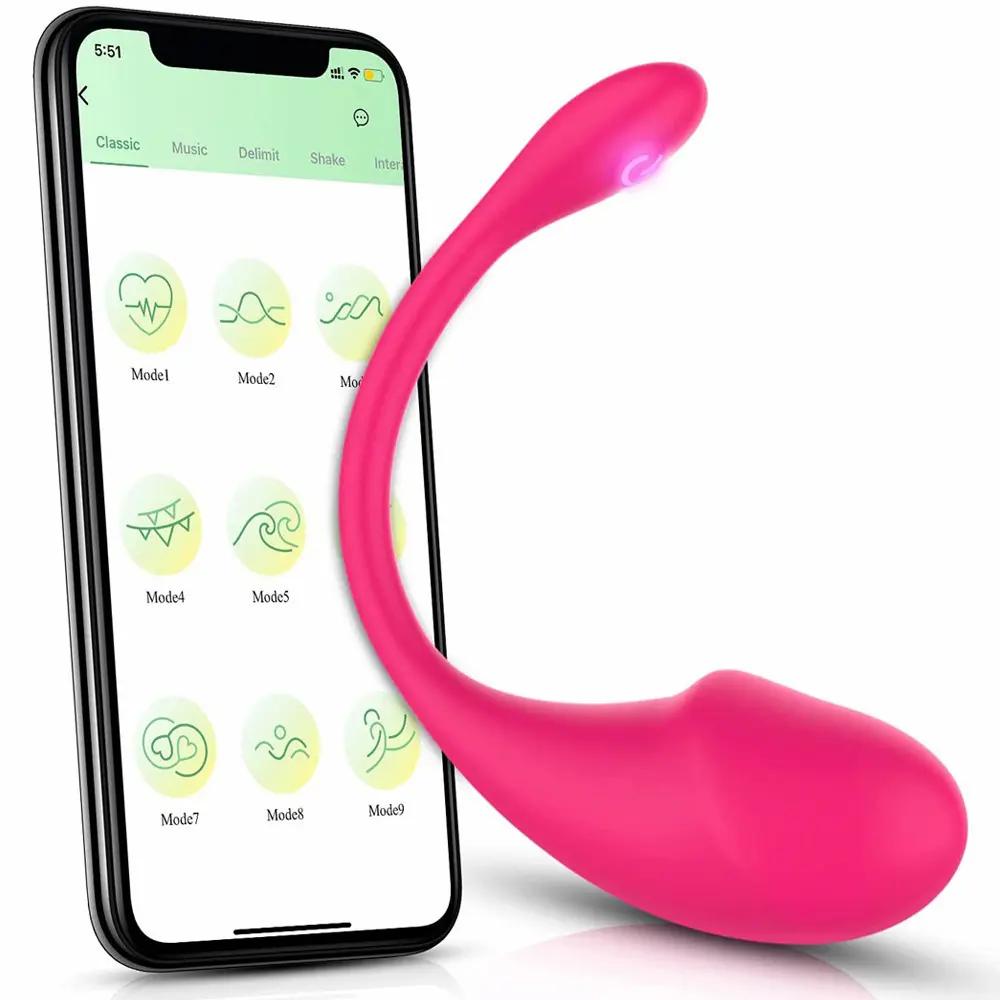 Sex toy indossabile con app collegato allo smartphone per il controllo delle vibrazioni di coppia