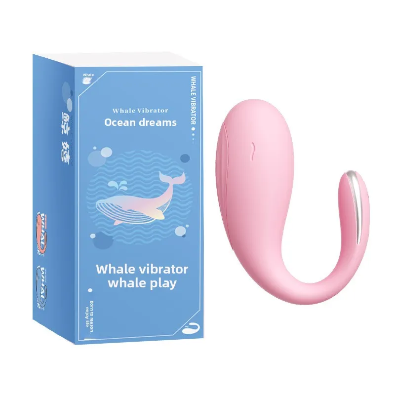 Vibratore whale in silicone con confezione blu tra i sex toys sotto 30 euro per giochi sul sesso